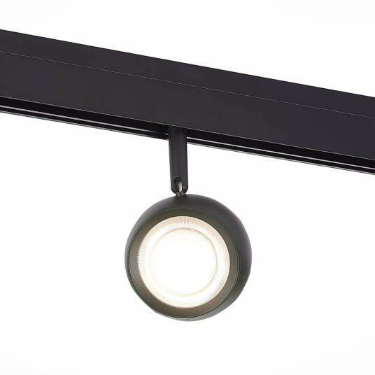 Фото ST355.436.10 Магнитный трековый светильник Черный LED 1*10W 3000K 470Lm Ra>80 36° IP20 L120xW50xH176 SKYLINE 48