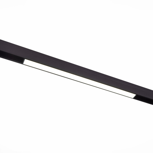 Фото ST360.436.12 Магнитный трековый светильник Черный LED 1*12W 3000K 780Lm Ra>90 120 IP20 L406xW22xH44 SKYLINE 48