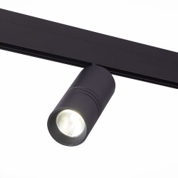 Фото ST365.436.18 Магнитный трековый светильник Черный LED 1*18W 3000K 1 530Lm Ra>90 36° IP20 L-xW60xH148 SKYLINE 48