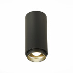Фото ST600.442.10 Светильник потолочный Zoom Черный LED 1*10W 4000K 1 000Lm Ra>80 15-60° IP20 D59xH130 17 Накладные светильники