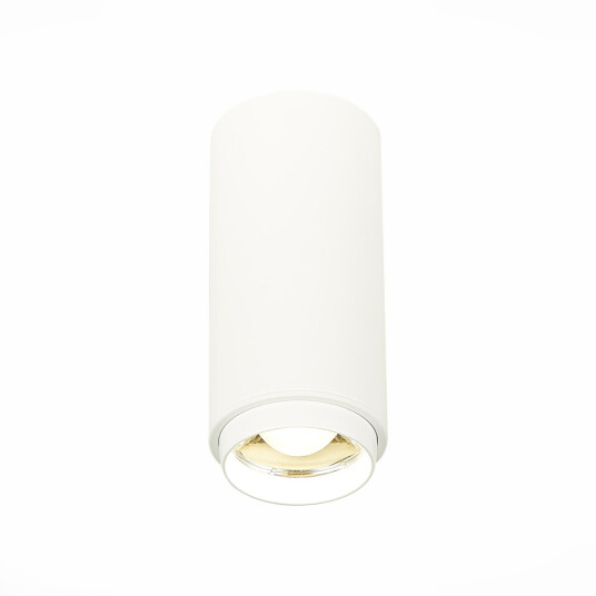 Фото ST600.542.10 Светильник потолочный Zoom Белый LED 1*10W 4000K 1 000Lm Ra>80 15-60° IP20 D59xH130 170 Накладные светильники