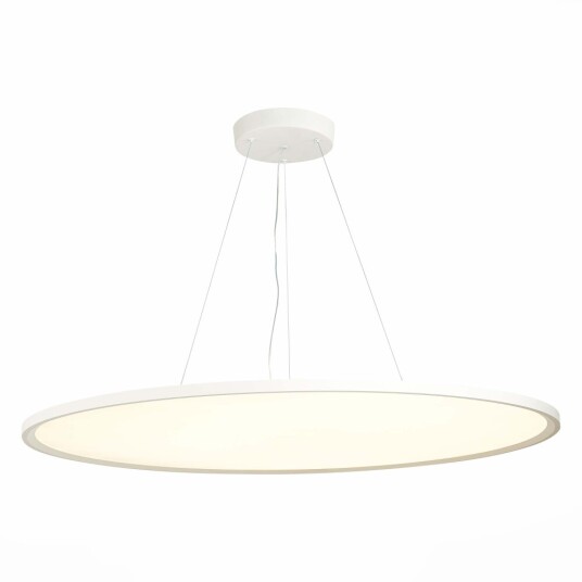 Фото ST602.543.120 Светильник подвесной Белый LED 1*120W 4000K 10 800Lm Ra>80 120 IP20 D1 200xH35 185-265 Подвесные светильники