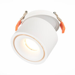 Фото ST652.538.12 Св-к встр. Белый LED 1*12W 3000K 1 000Lm Ra>90 36° IP20 D100xH105 170-240V Встраиваемые светильники