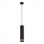 Фото ST115.433.12 Светильник подвесной Черный LED 1*12W 3000K 936Lm Ra>90 120° IP20 D80xH300 165-265V Подвесные светильники