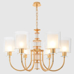 Фото Люстра Crystal Lux ELENA SP6 GOLD