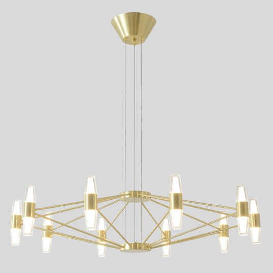 Фото Люстра Crystal Lux DOROTEA SP10 GOLD