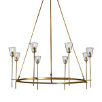 Фото Люстра Torche De Verre 8 gold