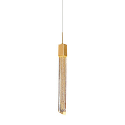 Фото Подвесной светильник OD2510-1 gold/smoky