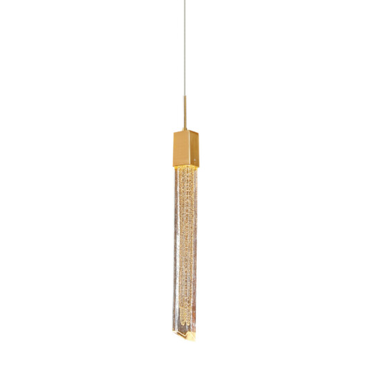 Фото Подвесной светильник OD2510-1 gold/clear