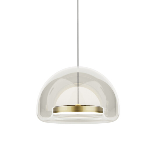 Фото Подвесной светильник MD24030031-1A brass/clear