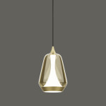 Фото Подвесной светильник MD24001011-1A brass/champagne