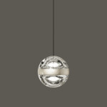 Фото Подвесной светильник MD23030088-1A nickel/clear