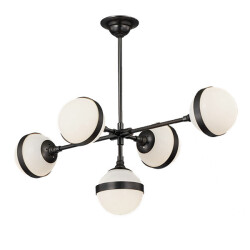 Фото Люстра 9252P/5L black