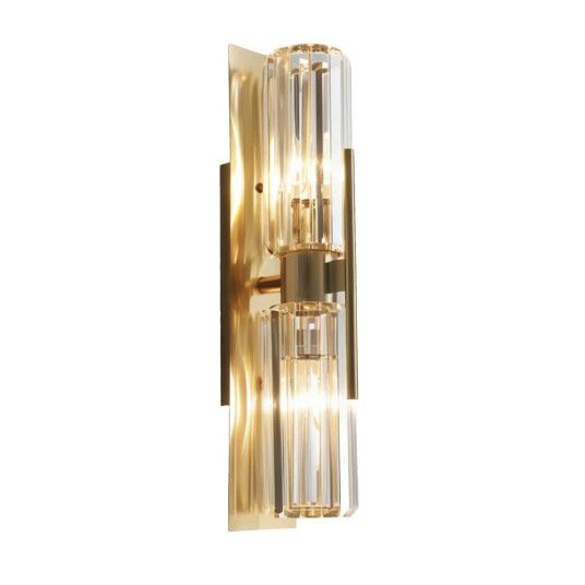 Фото Настенный светильник 88183W/D500 gold/clear