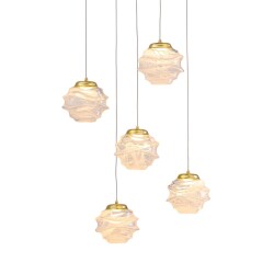 Фото Подвесной светильник MD25030003-5A gold/clear