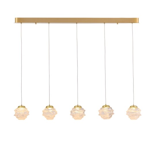 Фото Подвесной светильник MD25030003-5B gold/clear