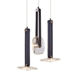 Фото Подвесной светильник OD2553-3 black/clear