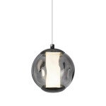 Фото Подвесной светильник OD2437-1 pearl black/smoke
