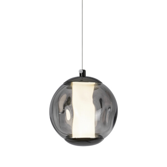 Фото Подвесной светильник OD2437-1 pearl black/smoke