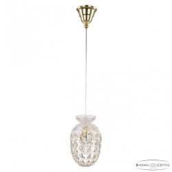 Фото Подвесной светильник с хрусталём 14771P/13 G Bohemia Ivele Crystal