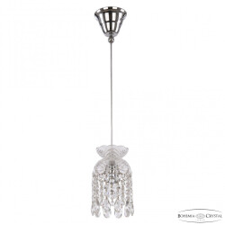 Фото Подвесной светильник с хрусталём 14781P/11 Ni Bohemia Ivele Crystal