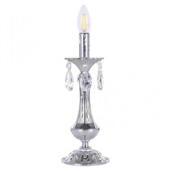 Фото Настольная лампа AL77100L/1-32 Ni Bohemia Ivele Crystal