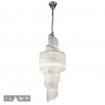 Фото Подвесная люстра iLamp Manhattan 051D-11 Nickel