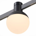 Фото 4 ST815.406.05 Магнитный трековый светильник FARM Черный LED 1*5W 3000K 78Lm Ra90 120 IP20 D75xH109 24 FARM
