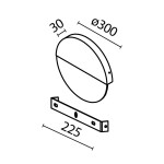 Фото 3 Настенный светильник (бра) Maytoni MOD320WL-L6BS3K1
