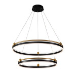 Фото 2 Люстра Crystal Lux FERNANDO SP123W LED  BLACK/GOLD