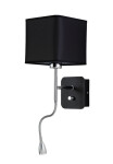 Фото 3 Бра Crystal Lux PACO AP2 CHROME/BLACK