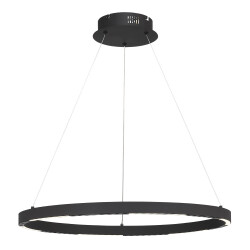 Фото SL6238.433.01 Светильник подвесной ST-Luce черный/черный LED 1*32W 4000K ПАРИЛЛА