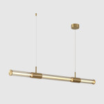 Фото 2 Светильник подвесной Crystal Lux LINEUP SP24W LED BRASS