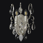 Фото 3 Бра Crystal Lux ESMIRALDA AP2 SILVER