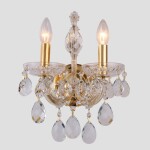 Фото 2 Бра Crystal Lux ISABEL AP2 GOLD/TRANSPARENT