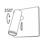Фото 3 Настенный светильник (бра) Technical C040WL-L3B3K