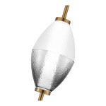 Фото 2 SL6130.403.06 Светильник подвесной ST-Luce Черный/Белый, Дымчатый LED 1*8W 3000K ICE