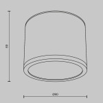 Фото 3 Потолочный светильник Technical C095CL-GX53-GR