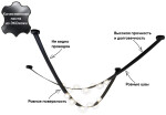 Фото 4 Светильник подвесной Crystal Lux BOSQUE SP7 L3000 BLACK/TRANSPARENT