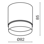 Фото 3 Потолочный светильник Technical C088CL-GX53-B
