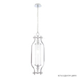 Фото 3 Светильник подвесной Crystal Lux TOMAS SP1 CHROME