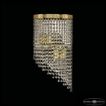 Фото 2 Бра хрустальные 83401BR/20IV-43 G R Bohemia Ivele Crystal