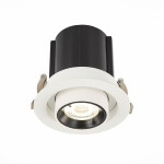 Фото 2 ST702.238.12 Св-к встр. Белый LED 1*12W 3000K 900Lm Ra80 24° IP20 D90xH92 180-240V Встраиваемые светильники