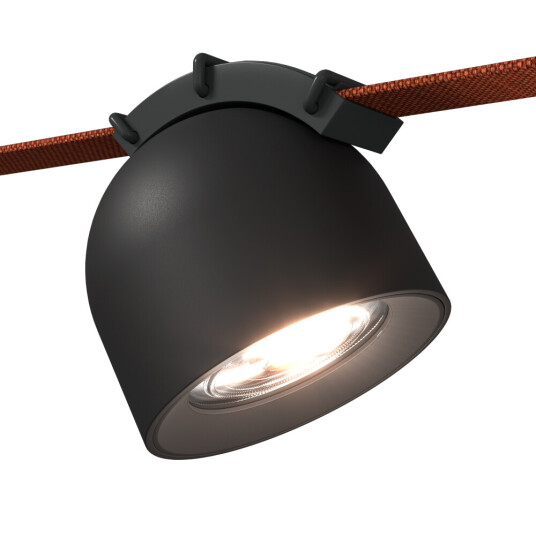 Фото ST451.436.12.1 Св-к трек. Черный LED 1*12W 3000K 815Lm Ra90 38 IP20 D100xH107 48V BAND