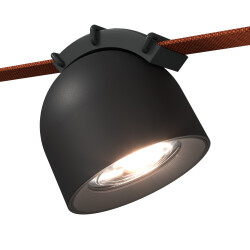 Фото ST451.436.12.1 Св-к трек. Черный LED 1*12W 3000K 815Lm Ra90 38 IP20 D100xH107 48V BAND
