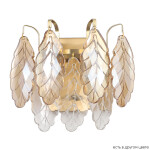 Фото 4 Бра Crystal Lux TREVI AP2 BRASS