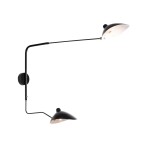Фото 4 SL305.401.02 Светильник настенный ST-Luce Черный/Черный, Белый E27 2*60W SPRUZZO