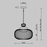 Фото 4 Подвесной светильник Maytoni MOD376PL-01G