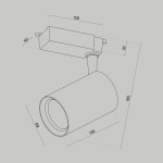 Фото 4 Трековый светильник Technical TR003-1-15W3K-W-W