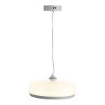 Фото 1 SL6014.503.01 Светильник подвесной ST-Luce Серый/Молочный LED 1*42W 3000K RIPPLE